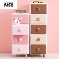 ราคา ตู้เก็บของของเล่น โต๊ะข้างเตียงเด็ก ตู้เก็บของขนาดเล็กสุดสร้างสรรค์หลายชั้น ตู้ลิ้นชัก ลิ้นชักพลาสติก สามารถจัดเก็บเสื้อผ้าเ (17798840757)