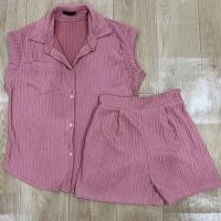 ราคา สไตล์เกาหลี 2 ชิ้น ผู้หญิง ชุดเข้าเซ็ต ใส่ไปเที่ยวเก๋ๆ (20877205232)