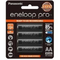 ราคา แท้ 100 ประกันศูนย์ AA 2000mAh AAA 800mAh Pack 4 ก้อน Original Panasonic eneloop ถ่านชาร์จ (21242520081)