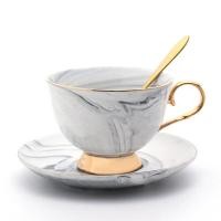 ราคา AG Tableware ชุดถ้วยกาแฟเซรามิค แก้วกาแฟ ลายหินอ่อน มีให้เลือก3สี 1เซต3ชิ้น NO Z53 (20959395823)