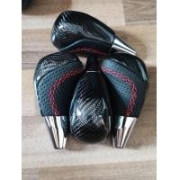 ราคา หัวเกียร์ Auto Toyota แท้เบิก ทำคาร์บอน ผ้าแท้หนังดำ เย็บด้ายแดง แบบไขว้ (21142831043)