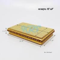 ราคา ฐานรองพระ สีทองลายไทย ฐานพระ ฐานวาง หิ้งพระ แท่นวางพระ แท่นบูชา ฐานบัว แท่นวาง ฐานKPS (15575078751)