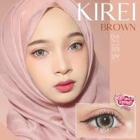 ราคา Kirei brown เลนส์น้ำตาลตัดขอบตาโต ลายฮิต (9924842419)