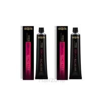 ราคา Loreal Richesse de Diacolor 50ml Loreal diaactivator 50ml ลอรีอัล ริชเชส เดอ ไดอาคัลเล่อร์ 5 35 chestnut brown สีน้ำตาลอ่อนประกายทองเหลือบมะฮอกกานี เคลือบสีผมปราศจากแอมโมเนียx 2 ชุด สีพร้อมน้ำนมผสม (1