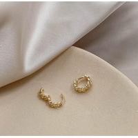 ราคา littlegirl gifts Chain hoop earring ต่างหูห่วงลายโซ่ ขนาด 10 mm สีเงิน ทอง (8081008599)