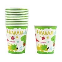 ราคา เซ็ทปาร์ตี้ วันเกิด ลาย ไดโนเสาร์ จานกระดาษ แก้วกระดาษ จานปาร์ตี้ แก้วปาร์ตี้ จาน แก้ว ทิชชู่ Dinosaur Dino Birthday Party Table Set Plate Cup Napkin Decorations (18204007379)