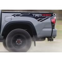 ราคา x2 TRD 4x4 PRO Sport Off Road Side Vinyl Stickers Decal fit to Tacoma Pro 16 18 (15319517550)