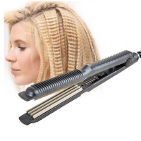 ราคา Ceramics Flat Hair Curler Crimper Automatic Perm Curl Beauty (21008463516)
