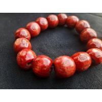 ราคา ลูกประคำไม้สายข้อมือลูกประคำกำไลข้อมือสายยืดได้ (19494756130)