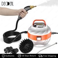 ราคา 2500W แบบพกพามือถือ Steam Cleaner อุณหภูมิสูงแรงดันไอน้ำเครื่องทำความสะอาดพร้อมหัวแปรงสำหรับเฟอร์นิเจอร์ห้องครัวห้องน้ำ Car (16511280520)