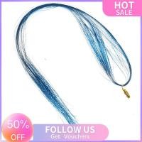 ราคา Flash Sale 120 Strands Hair Tinsel Bling Silk Hair Flare Strands Glitter Rainbow Hair Decor (13679387216)