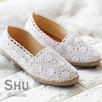 ราคา รองเท้าคัทชูลูกไม้ รองเท้าลายลูกไม้ แนะนำลดขนาดลง 1 ไซส์ (8181784271)