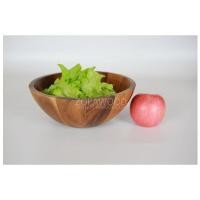 ราคา NT039 S ชามไม้กลม ชามสลัดไม้ โซปา ไม้จามจุรี Zopawood Acacia wood salad round serving bowl ถ้วยไม้ ชามไม้ ชามขนาดเล็ก ชามเสิร์ฟอาหาร (340944291)