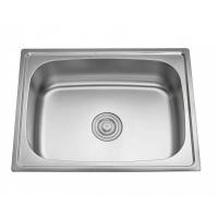 ราคา CROWN อ่างล้างจาน 1 หลุมไม่มีที่พัก 60x45x21ซม YTS6045B 20PO (9769626280)