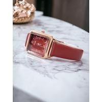 ราคา Scottie แบรนด์แท้ ร้านไทยส่งเร็ว นาฬิกาผู้หญิง สายหนัง (19170424600)