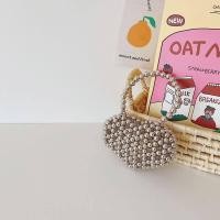ราคา OKADY กระเป๋ากระเป๋าสตางค์ปักมุกสีขาวขนาดเล็กของเด็กผู้หญิงกระเป๋าวินเทจเพิร์ลกระเป๋างานเลี้ยงคลัทช์ลูกปัดไข่มุกกระเป๋าสะพายไหล่สำ (18548854038)