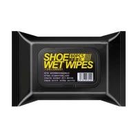 ราคา ทิชชู่เปียกเช็ดทำความสะอาดรองเท้า ขจัดคราบสกปรก ผ้าเปียก Shoe Wet Wipe (17054079701)