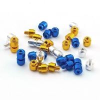 ราคา Custom Raw Aluminum Thumb Stud Screw Thumb Push Folding Knife Screw DIY Accessories for Benchmade 535 (18099043191)