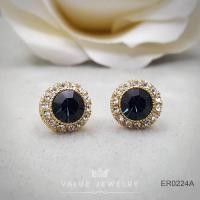 ราคา Value Jewelry ER0224 กว้าง1cmยาว1cm เครื่องประดับเพชรCZ เกรดพรีเมี่ยม หนีบ ห่วง ระย้า คริสตัล เพชร สร้อยข้อมือ สร้อยคอ แหวน (464998786)