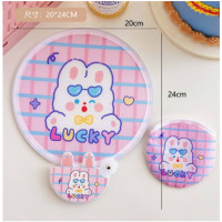 ราคา พร้อมส่ง พัดสปริง พัดพับได้ พัดเปล่า พัดพับได้ พัดสปริง ลายการ์ตูน น่ารัก อยหมึกซ้อนเวลาพับนะคะ (19327083428)