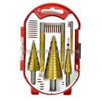 ราคา ชุดดอกสว่าน เจดีย์ ดอกสเต็ป ดอกขยาย ดอกเจาะไม้ คว้านรู 6in1 (16837390936)