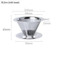 ราคา ที่กรองกาแฟ สแตสเลส ฟิลเตอร์ ตะแกรงกรองชา กากชา และกากกาแฟ สแตนเลสแท้ใช้ในอุตสากรรมอาหาร พร้อมส่ง (18539112820)