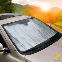 ราคา CLM ม่านบังแดดรถยนต์ ที่บังแดดรถยนต์ 1 ชิ้น ที่กันแดด Casual (15963695070)