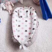 ราคา Baby Wishเบาะนอนเด็ก Babynest ที่นอนเด็ก ของใช้เด็ก ที่นอนเด็กอ่อน88x53cm (8644323494)
