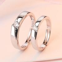 ราคา เครื่องประดับ COCOJEWELRY 2ชิ้น ชุดแหวนเงินคู่เปิดโบว์ติดมงกุฎเพชรของขวัญการหมั้น (18919549147)