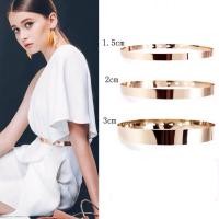 ราคา เข็มขัดออกงาน เข็มขัดแฟชั่น เข็มขัดผุ้หญิง เข็มขัดสีเงิน เช็มขัดสีทอง เหล็กทั้งเส้น (1401266454)