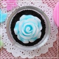 ราคา แม่พิมพ์วุ้นซิลิโคน ดอกกุหลาบ 4 CM แม่พิมพ์ซิลิโคน พิมพ์วุ้น ฟองดอง กัมเพส ช็อกโกแลต (518846152)