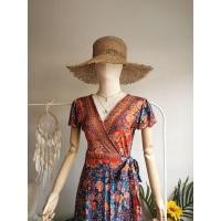 ราคา Aurora wrap dress เดรสยาว เดรสยาวผูกเอว เดรสป้าย เดรสไปทะเล เดรสโบฮีเมียน เดรสสวยๆ เดรสฟรีไซส์ (20558615841)