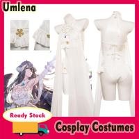 ราคา ชุดว่ายน้ำรูสีขาวชุดคอสเพลย์ผู้หญิง Albedo Overlord ชุดเสื้อผ้าฮาโลวีนสำหรับผู้หญิงผู้ใหญ่ (19460900792)