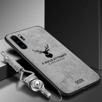 ราคา LANLIN สำหรับ Huawei P30 Lite P20 Lite Huawei P30 Pro P20 Pro Huawei P30 P20เคสโทรศัพท์ผ้ากวางรูปแบบอ่อนซิลิคอน TPU ผ้า Texture ฝาหลังสำหรับ Huawei P30 Lite ฟรี String (8925315343)