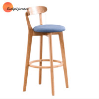 ราคา SL โต๊ะบาร์ เก้าอี้บาร์ ไม้จริงสูงรอบโต๊ะห้องนั่งเล่นคาเฟ่นอร์ดิกโต๊ะบาร์และเก้าอี้รวมกัน (11015636881)