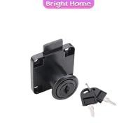 ราคา บล๊อคกุญแจล็อคบานลิ้นชัก กุญแจลิ้นชัก เฟอร์นิเจอร์ทั่วไป สีดำ Drawer lock (20329564024)