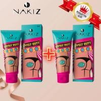 ราคา 2 ขวด nakiz ครีม ทา ก้นดำ ครีมทาก้นดำลาย ครีมทาจักแร้ดำ ขาหนีบดํา ครีมทาตูดดำ ลดรอยแตกลาย ผิวขาวเร่งด่วน (14488951332)