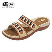 ราคา ADDA 62M21 รองเท้าแตะลำลอง รองเท้าผู้หญิง ทรง ใส่สบาย พื้นนุ่ม ไม่ลื่น ไซส์ 4 7 สีดำ ครีม ฟ้า น้ำตาล แดง moontree (13674010222)