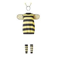ราคา Bee Costumes For Women Halloween Honey Bee Costume Adult Kids Little Bee Costume Antennae Headband Dress Wings Leg Warmers (19783442934)
