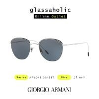 ราคา ลดกระหน่ำ แว่นกันแดด Giorgio Armani รุ่น AR6048 ทรงนักบิน ดีไซน์คลาสสิค น้ำหนักเบา (20239007336)