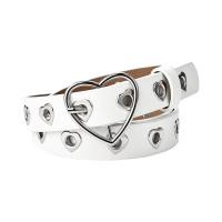 ราคา เข็มขัดเข็มขัดหนังสังเคราะห์แนววินเทจพร้อมหัวเข็มขัดรูปหัวใจสำหรับกางเกงยีนส์สวยงามสำหรับผู้หญิง (19819593747)