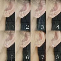 ราคา มินิมอลสีพิงค์โกลด์59 ต่างหูมินิมอลแบบติดหู ราคาต่อ1คู่ พร้อมแป้น ทับหลัง แบบโลหะทุกคู่ (20012849831)