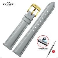 ราคา ใช้แทน สายนาฬิกา สายนาฬิกาหนังแท้ COACH สายนาฬิกาผู้หญิง boyfrien ชั้นบนสุดสายหนังวัว 12 มม 20 มม (18981536588)