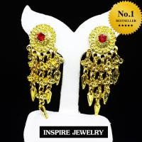 ราคา Inspire Jewelry เครื่องประดับสังวาลย์ หรือ ต่างหูแบบโบราณ ใช้หนีบ หรือเซ็ท หลายแบบให้เลือกใช้ งานแฟชั่น สีทอง สำหรับประดับชุดไทย สวยหรู เหมาะกับการแต่งกายที่สวยงาม เสื้อลูกไม้ ชุดไทย ผ้าไหม ผ้าไทยต่าง