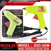 ราคา SOLO ปืนยิงกาว ปืนยิงกาวไฟฟ้า ปืนยิงกาวร้อน 60 วัตต์ รุ่น 600 60W (409143984)