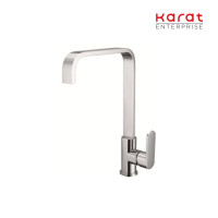 ราคา Karat Faucet ก๊อกซิงค์ผสมแบบก้านโยก ติดบนเคาน์เตอร์ รุ่น KF 52 927 50 (16534033452)