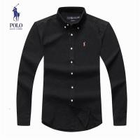 ราคา Stock High Original Ralph LaurensชายแขนยาวOxford Solidเสื้อเชิ้ตลำลองPoloเย็บปักถักร้อยRegular Fit Turn Down Collarธุรกิจเสื้อทำงาน (14912002740)