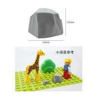 ราคา บล็อคก่อสร้างในฟาร์มสวนชิ้นใหญ่ต้นไม้รั้วหินแบบทำมือชิ้นใหญ่ต้นไม้ของเล่นเด็กบล็อคก่อสร้าง S ใช้ได้กับเลโก้ Duplo (19912634788)