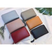 ราคา พร้อมส่ง กระเป๋าใส่บัตร หนังวัวแท้ 100 7003 (18556948959)