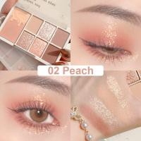 ราคา อายแชโดว์พาเลท 7สี อายแชโดว์ อายแชโดว์พาเลท ประกายชิมเมอร์ 4in1 อายแชโดว์ Eyeshadow Palette (15944543685)